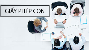 Tư vấn và làm các thủ tục cấp giấy phép con
